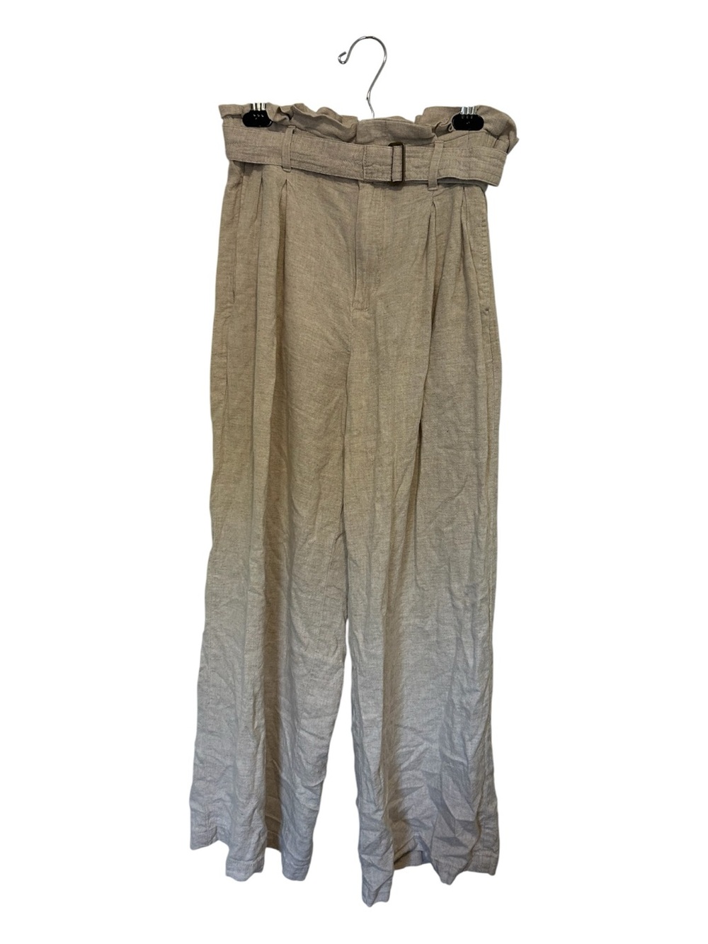 Banana Republic High-Rise Paperbag Chinos - Linen Blend